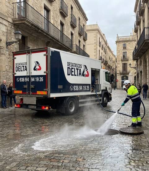 Equipo de técnicos de desatascos Badalona